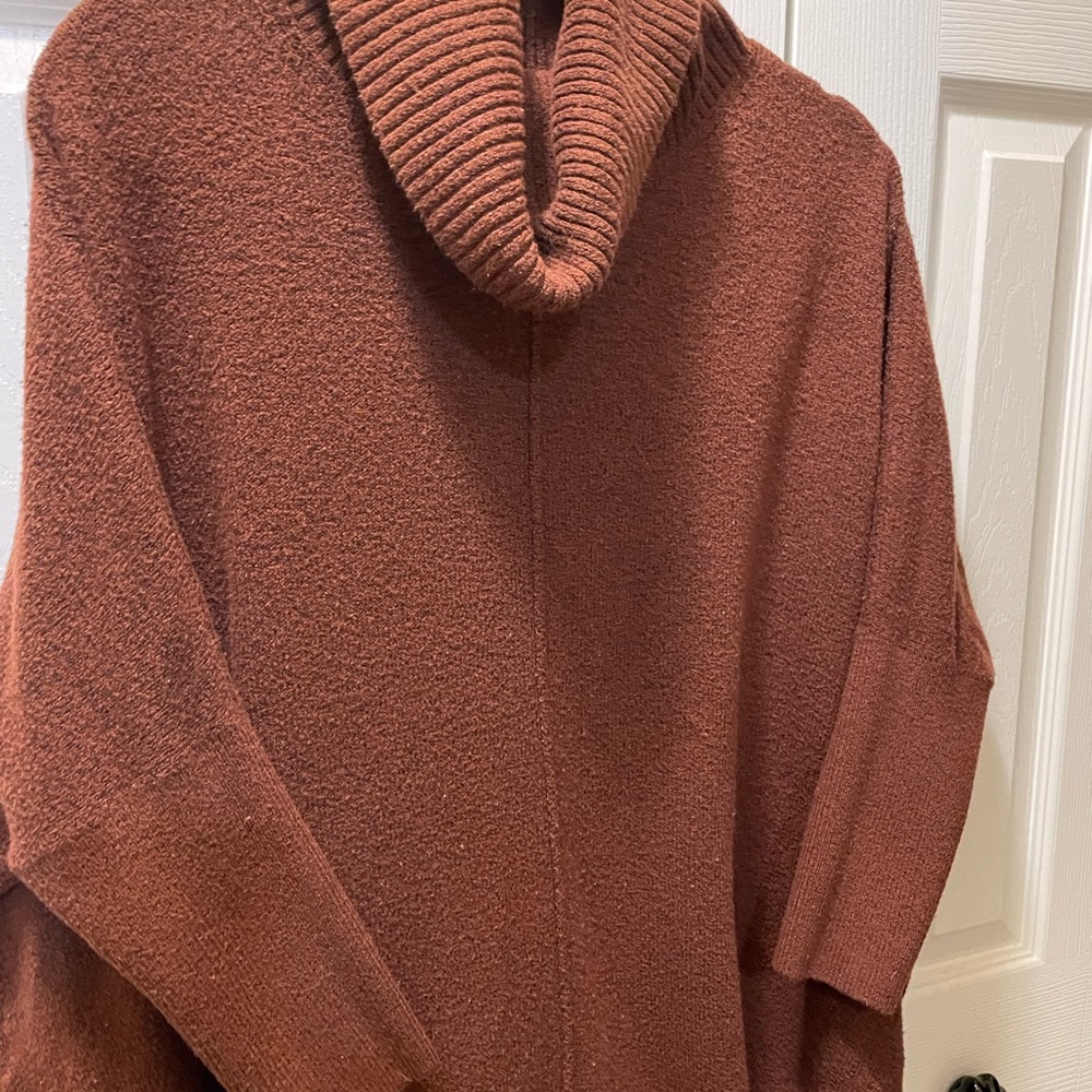 Loft poncho sweater